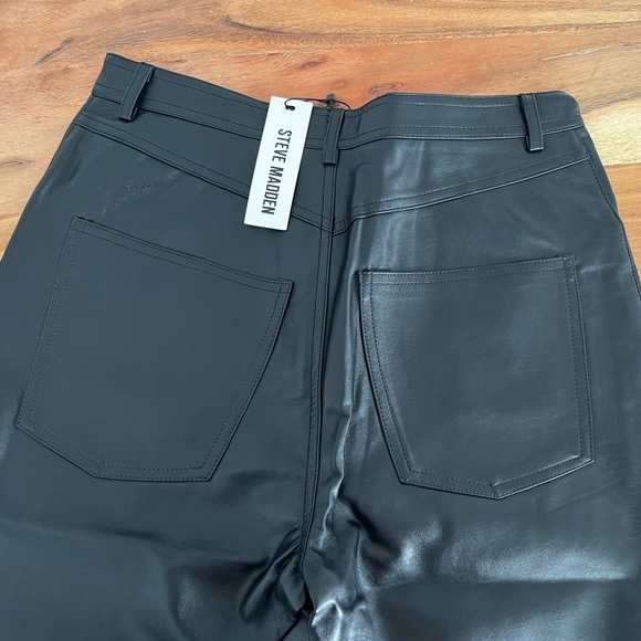 Steve Madden faux leather pants - Picture 5 of 9